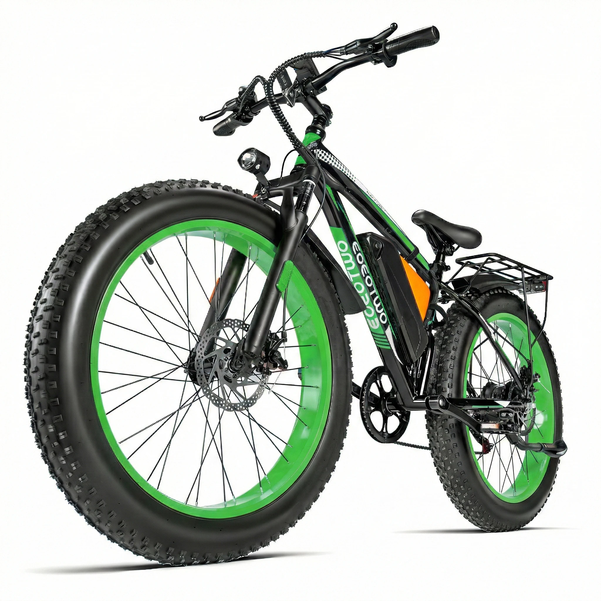 EOEOTWO E02 Electric Bike 48V 20Ah Battery Peak 1500W motor E bike 45km/h 26 inch Tire off road riding Mountain electric Bicycle image 1