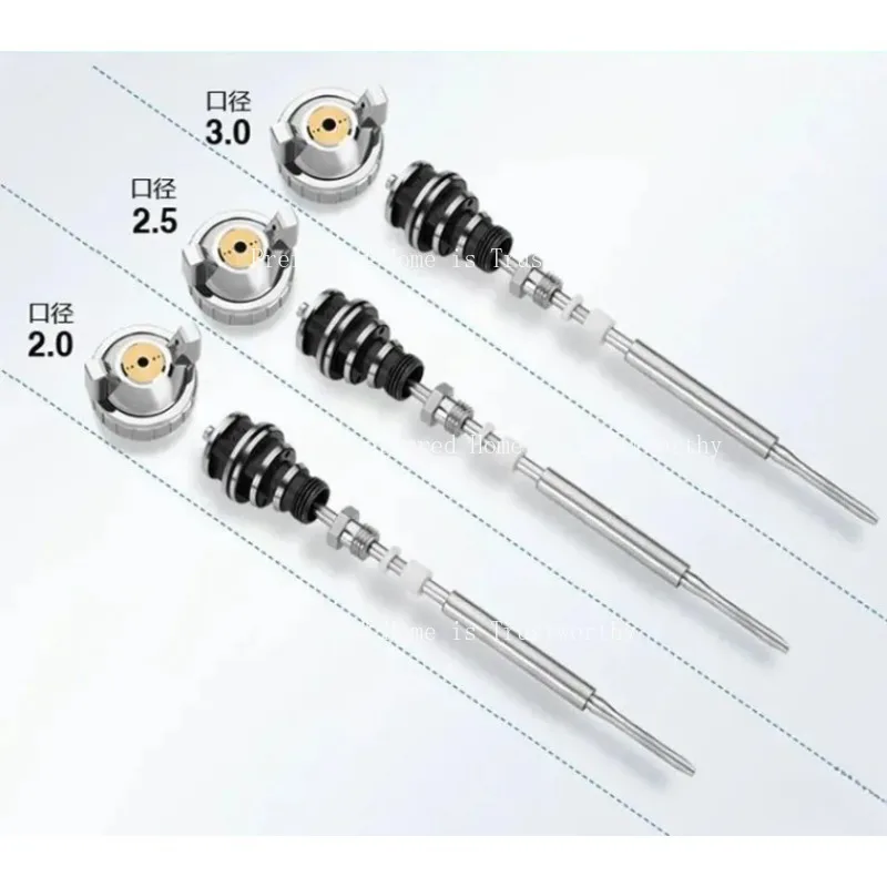 

Suitable for W71/77/101 Spray Gun Nozzle Kit 1.0/1.3/1.5/1.8MM Nozzle Needle and Nozzle Cover Kit