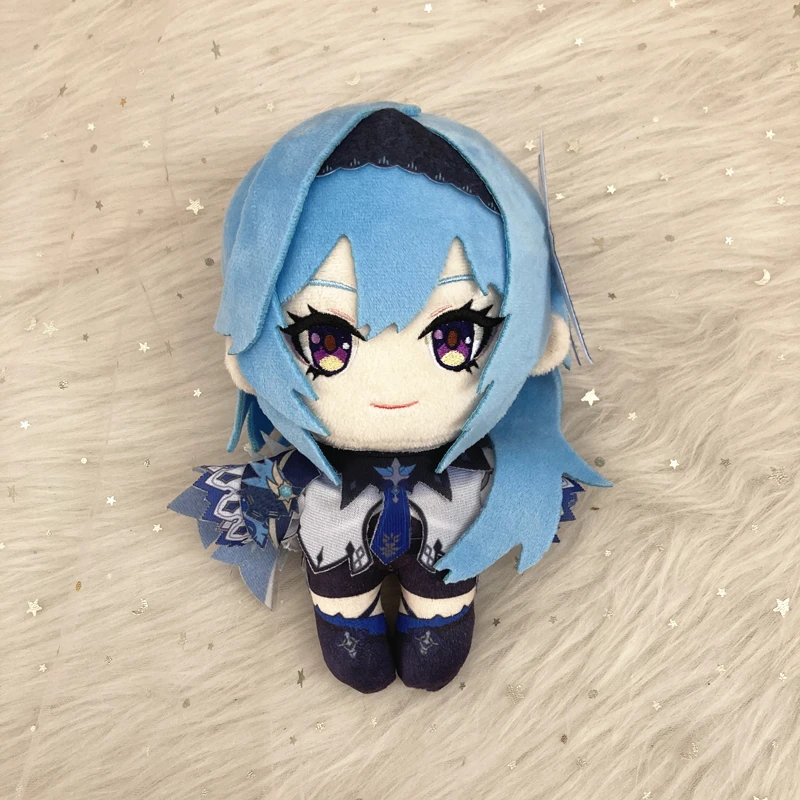 Anime Game Genshin Impact Eula Plush Doll Pillows Cosplay Cartoon Props Accessories