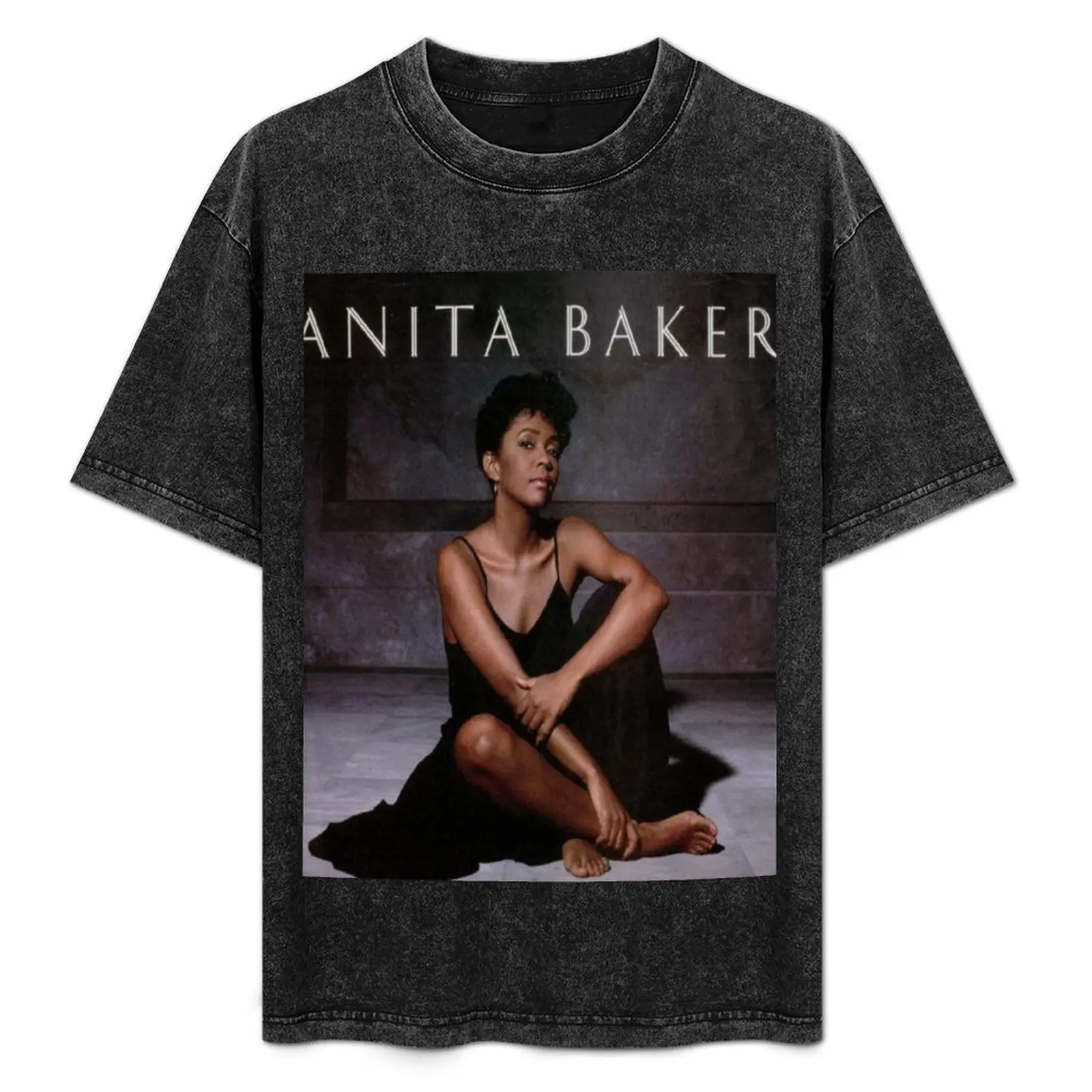 

Anita Baker T-Shirt Casual Soft Cotton Short Sleeve Tee