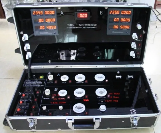 

Trolley Type LED Energy-Saving Lamp Display Box Power Test Box Comparison Light Box 6833-13P Lamp Tester