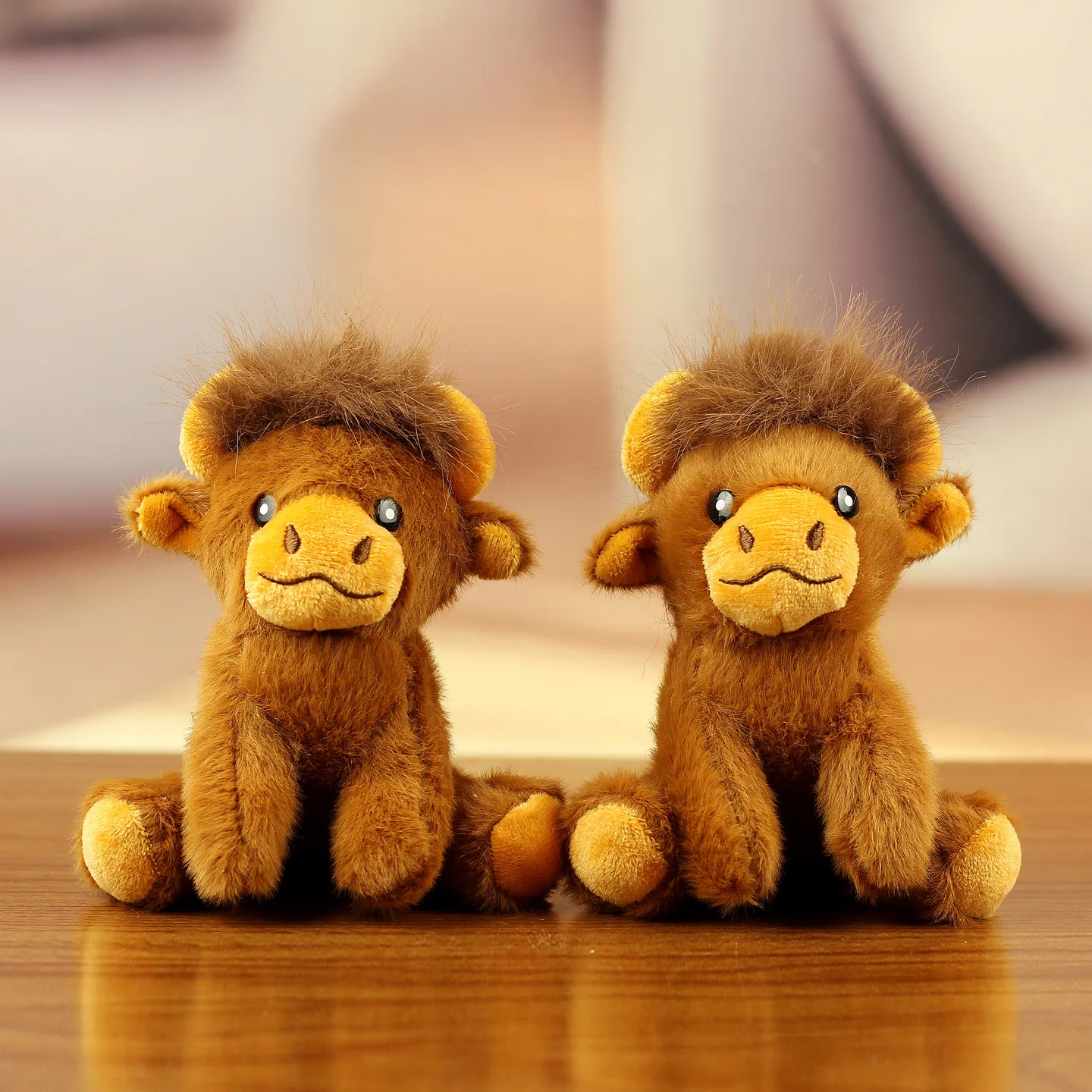 Realistische Plüschtiere: Niedliche Ratten- und Kuh-Plüschpuppen, Cartoon-Stil, Weiche Stofftiere, Kalb-Figur, Heimdekoration, Kinderspielzeug zum Schlafen