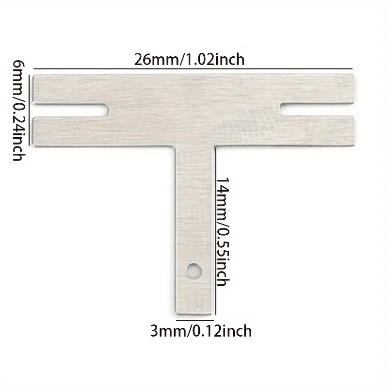 20 قطعة من شرائط الفولاذ المطلية بالنيكل على شكل حرف T لبطاريات 18650 - طبقة مزدوجة، متوافقة مع اللحام الفوري