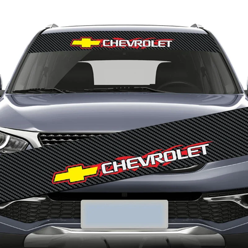 Car Front Rear Windshield Reflective Badge Stickers for Chevrolet Malibu XL Equinox Camaro Cavalier Trax Cruze Orlando Captiva