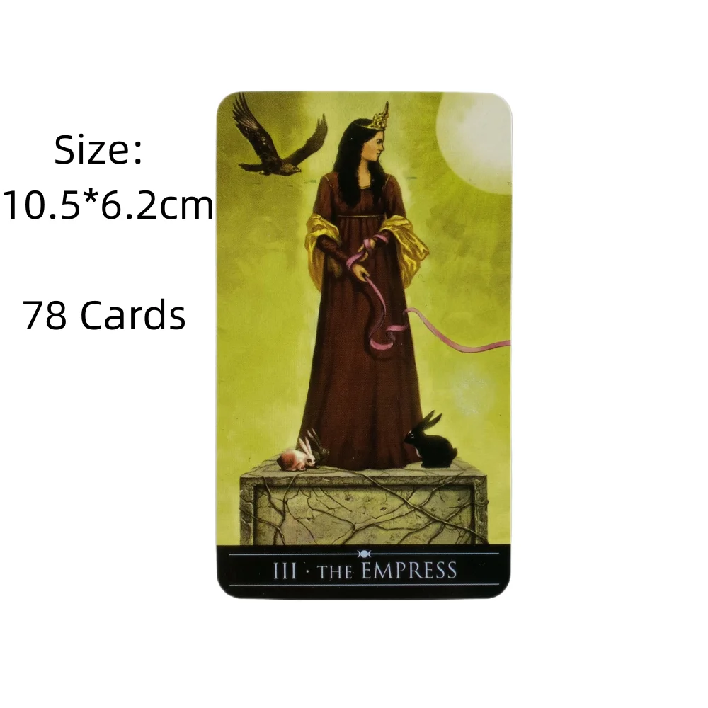 المبيعات الساخنة الفضة السحر التارو أوراكل التارو بطاقة مصير العرافة نبوءة بطاقة الأسرة حفلة لعبة التارو 78 بطاقة سطح السفينة دليل PDF #4