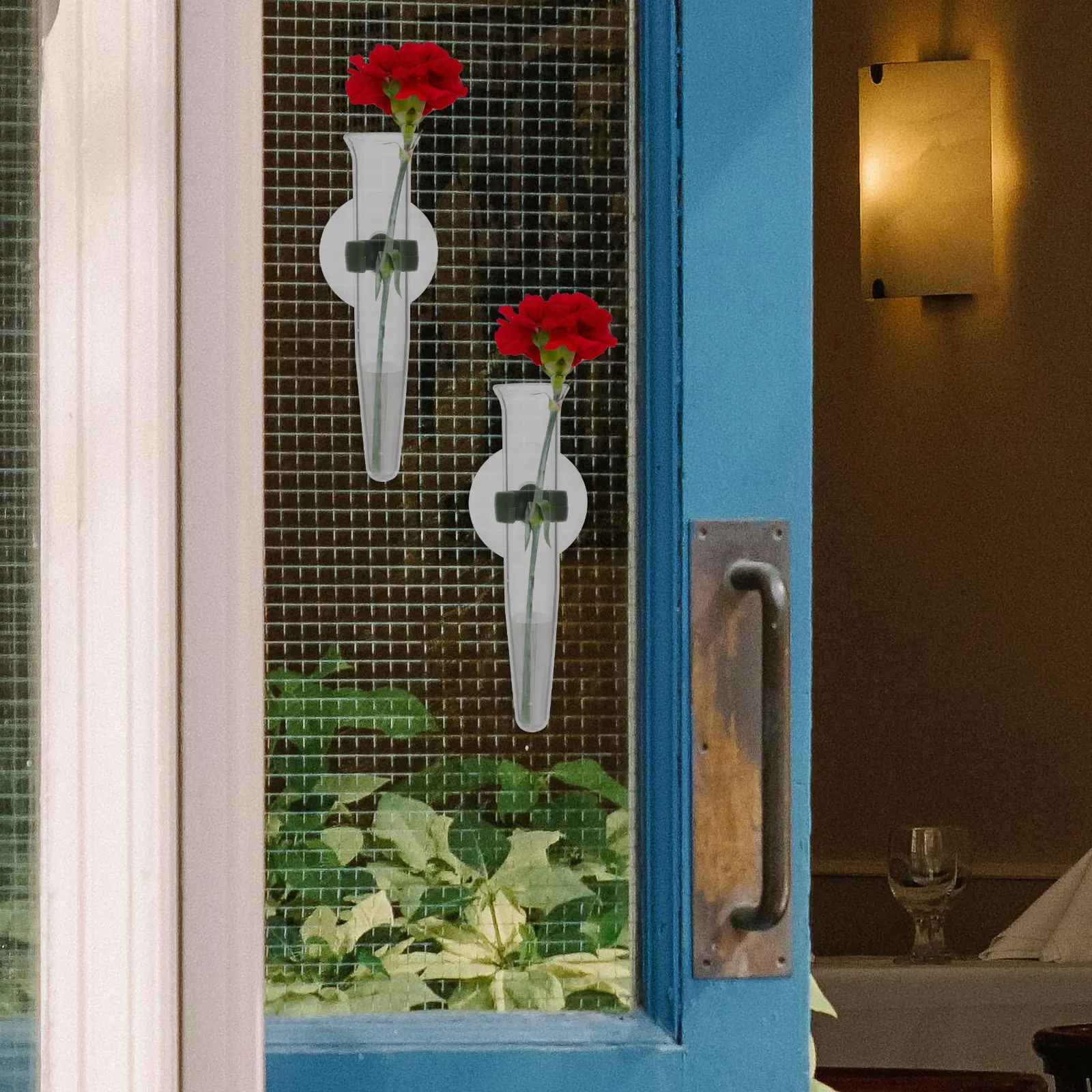 

Набор из 8 тубусов для хранения цветов с силиконовыми колпачками для сохранения свежести цветов с длинными стеблями, идеально подходит для ваз и цветочных композиций