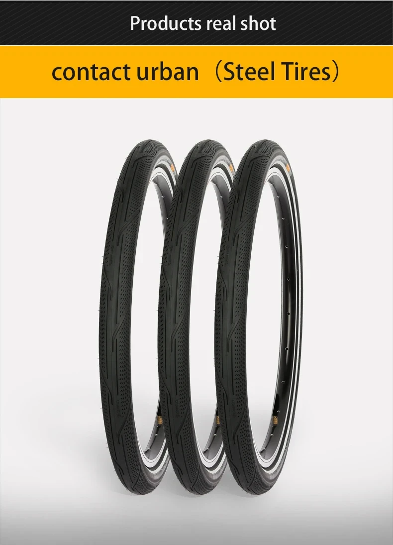 Continental Contact Urban Fahrrad-Drahtperlenreifen MTB Rennrad 622 584 559 406 20 26 27,5 28 29 BMX Touring Stahldrahtreifen – Detail 11
