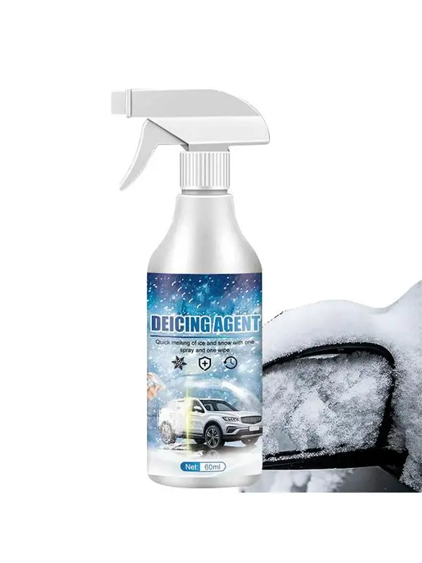 Snow Melting Spray Car Window Glass De icer fast ice melting spray Car Ice Remover Spray Winter Snow Melting Defrosting Agent