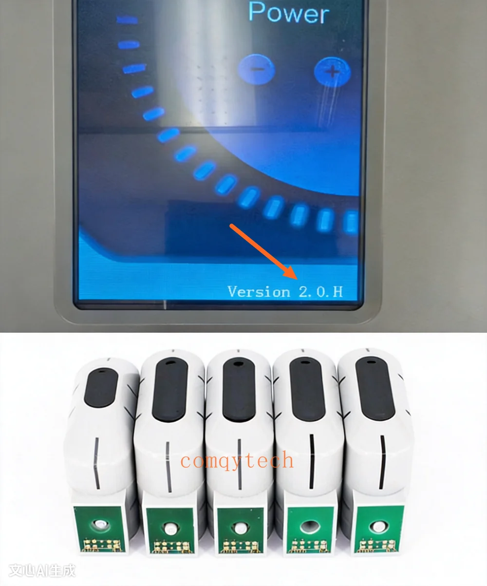 Máquina HIFU 2.0.H/2.1.H/2.2.H/2.3 H con Ultrasonido de 10000 Disparos, Cartucho HIFU Intercambiable para Rostro, Cuerpo y Vagina / Transductor HIFU