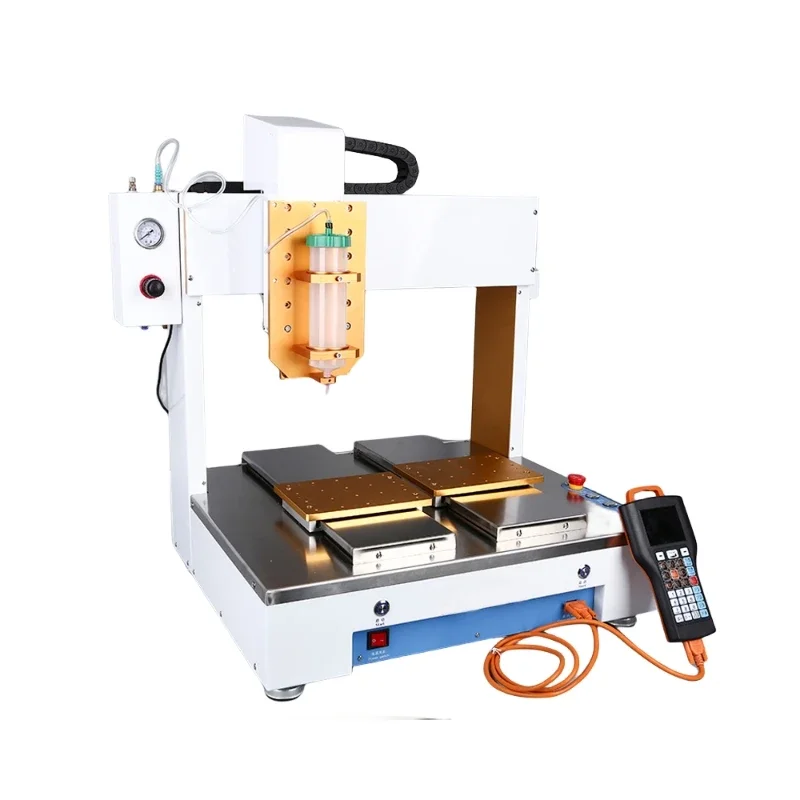 Epoxy Resin Automatic Dispensing Machine Electric Motor Manufacturing Plant Desktop Type Industrial Equipment Dispenser Machine