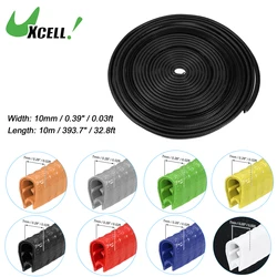 UXCELL 5M 10M Car Door Edge Guard U Shape Rubber Edge Trim Seal Strip Protector Universal for Car Truck ATV Boat Multifunctional