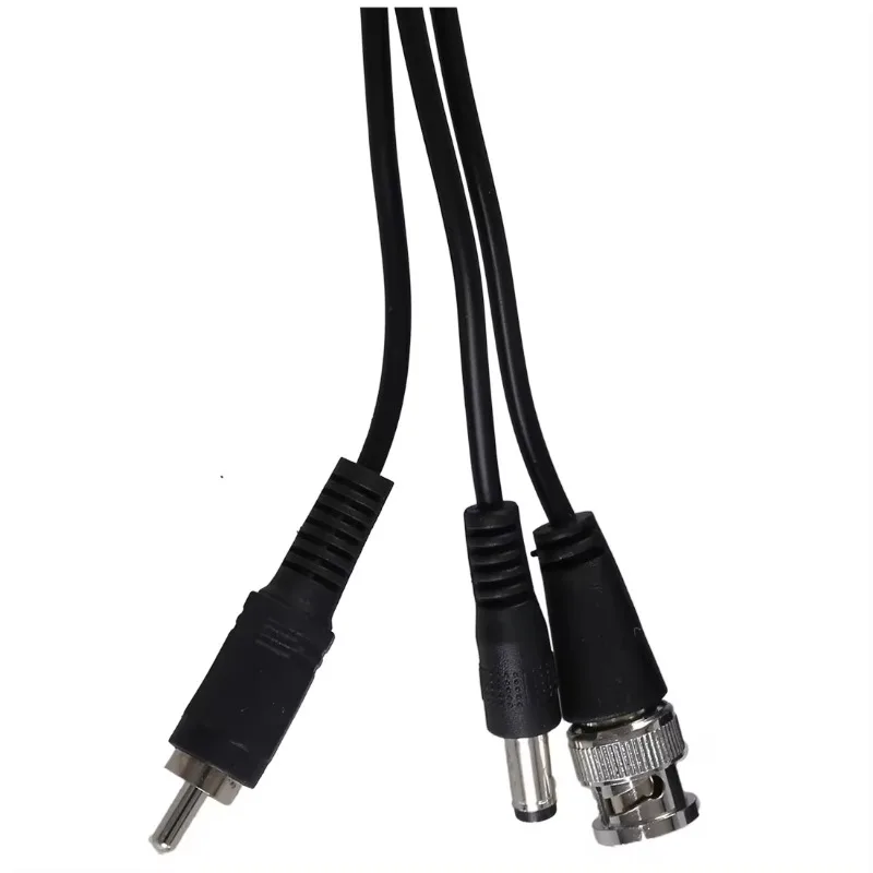 1 Paar 3 In 1 Plug Bnc Male Naar RJ45 Audio Video Voeding Balun Transceiver Voor Cctv Camera