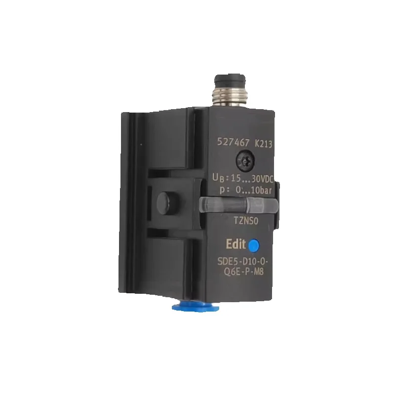 

SDE5-V1-D10-O-FP-Q6E-P-M8 527467 527461 542890 529027 542901 542897 Датчик давления.