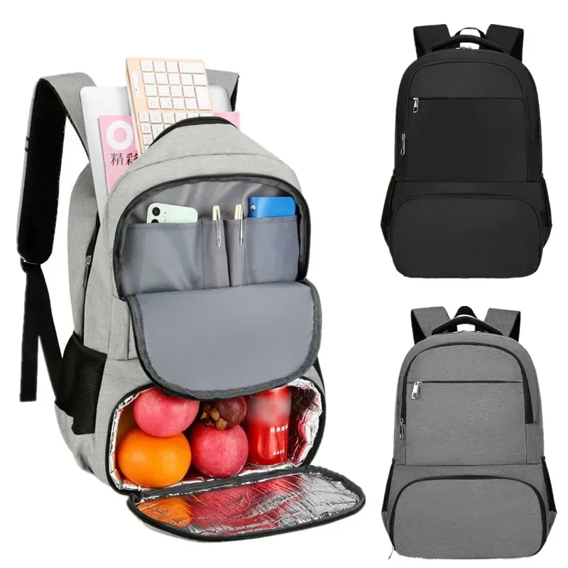 Outdoor Picnic Insulation Backpack Multifunctional PicnicTakeaway Meal Delivery Storage Bag Shoulder Cooler Bag Red Wine Ice Bag