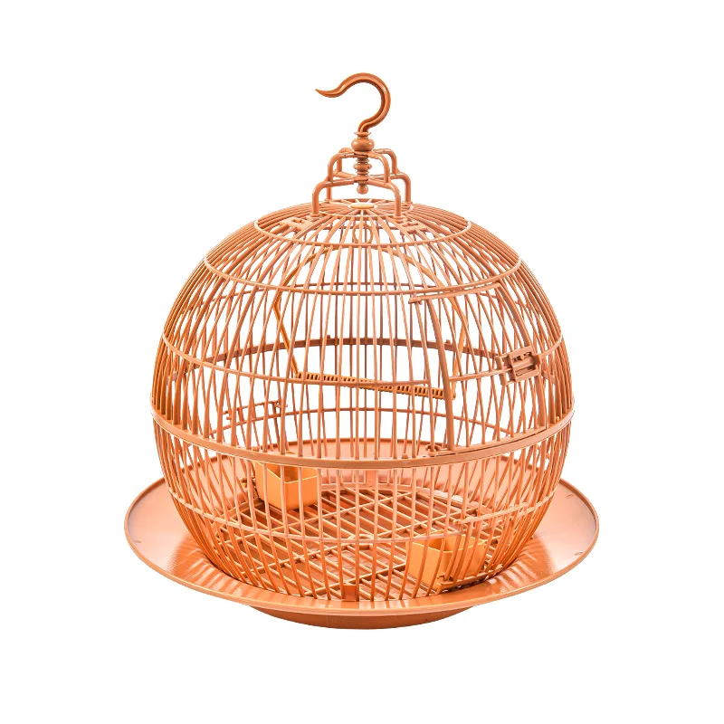 

New European Round Birdcage Cabin Bird Parrot