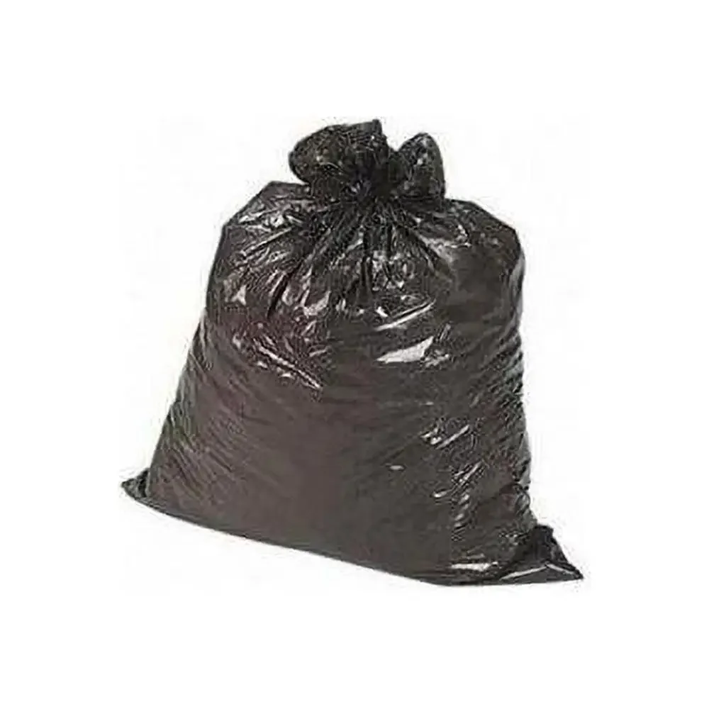 33 Gallon 250 Count 2-Ply Coreless Trash Bags Star-Bottom Construction Commercial Kitchen Use