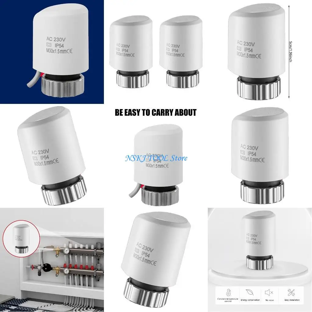 

L8RC Высокоэффективные электрические клапаны 24 В для нагревательных коллекторов