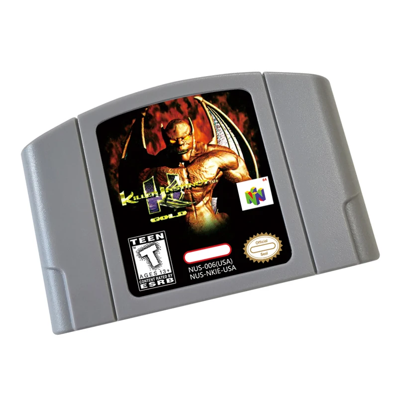 Killer-Instinct-Gold Video Game Cartridge US Version For N64 Game Console