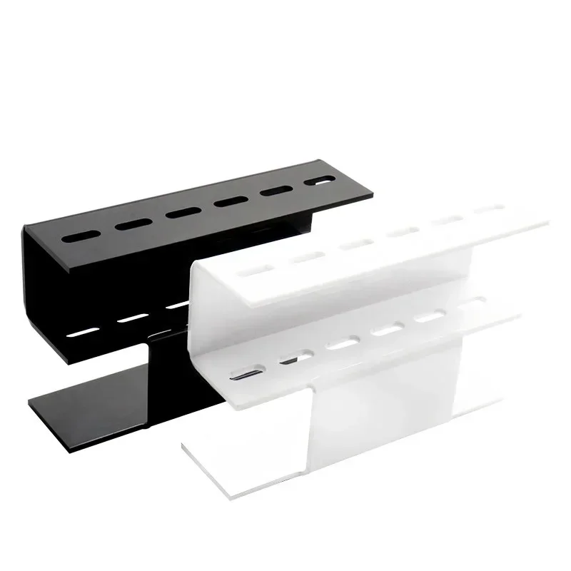 卸売ピンセットスタンド便利な棚ホールドまつげエクステンション女性メイクツールまつげホルダースタンド 6 穴ピンセット収納