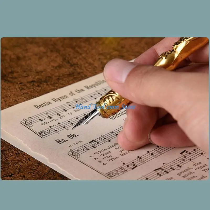 

H37F Dip Pen Set Fit for Gothic Art Signatures Beginners Set