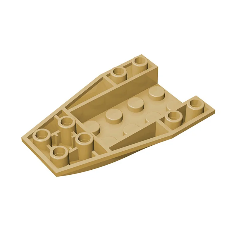 MOC 10PCS 43713 Wedge 6x4 Triple Inverted Curved Building Blocks Kit House Compatible Assemble Particle Idea Toys Children Gifts