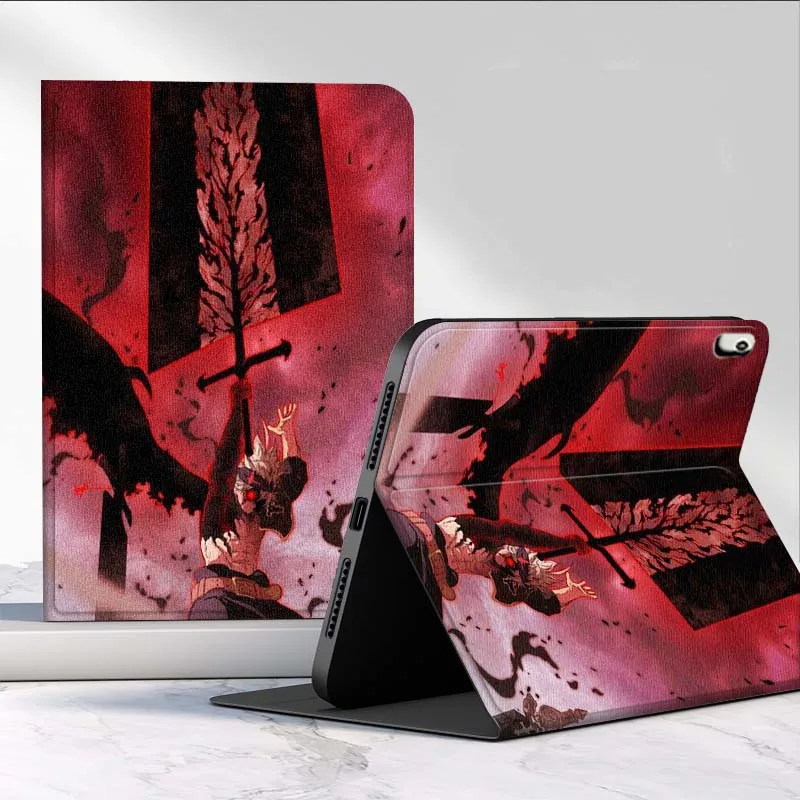 

Чехол для планшета Anime B-Black Clover для Samsung Galaxy Tab S11 S10 S9 S8 S7 S6 A11 A9 A8 A7 10,5 10,4 Lite FE Plus Inch