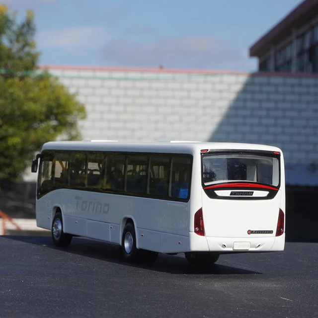 Diecast 1:42 Scale Marcopolo Torino Alloy Bus Model Collection Souvenir  Display Ornaments Vehicle Toy Gift - AliExpress