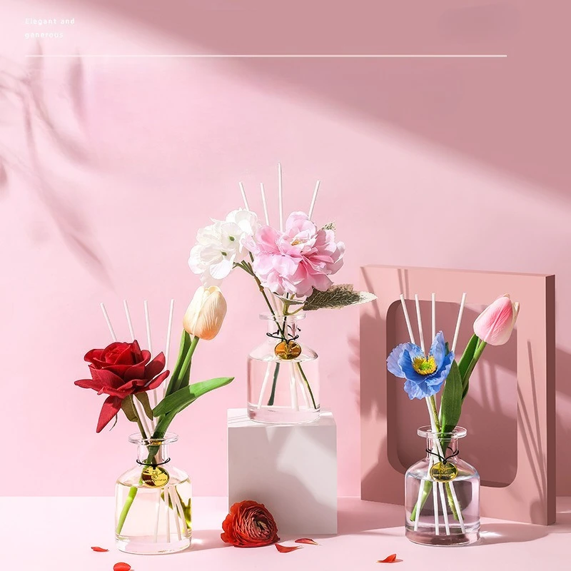 

Matarile Girl Series Perfume Diffuser Set 120ml Plant Essential Oil Fragrance Room Air Freshener essentials Perfumes Diffuser