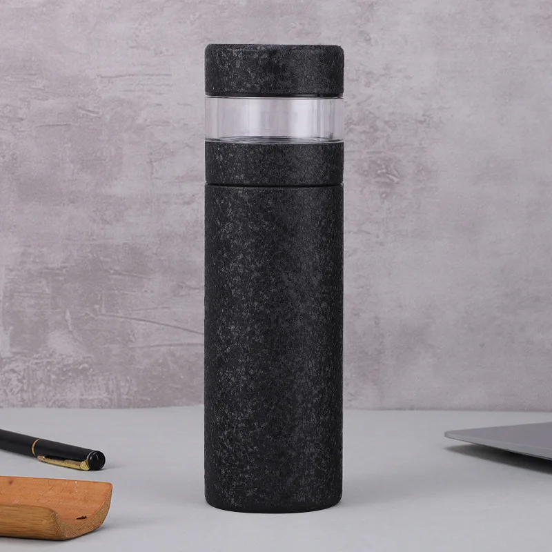 Titanium Tea Tumbler Tea Infuser Bottle Titanium Water Bottle Thermos For Tea Insulated Keep Hot For Outdoor Business