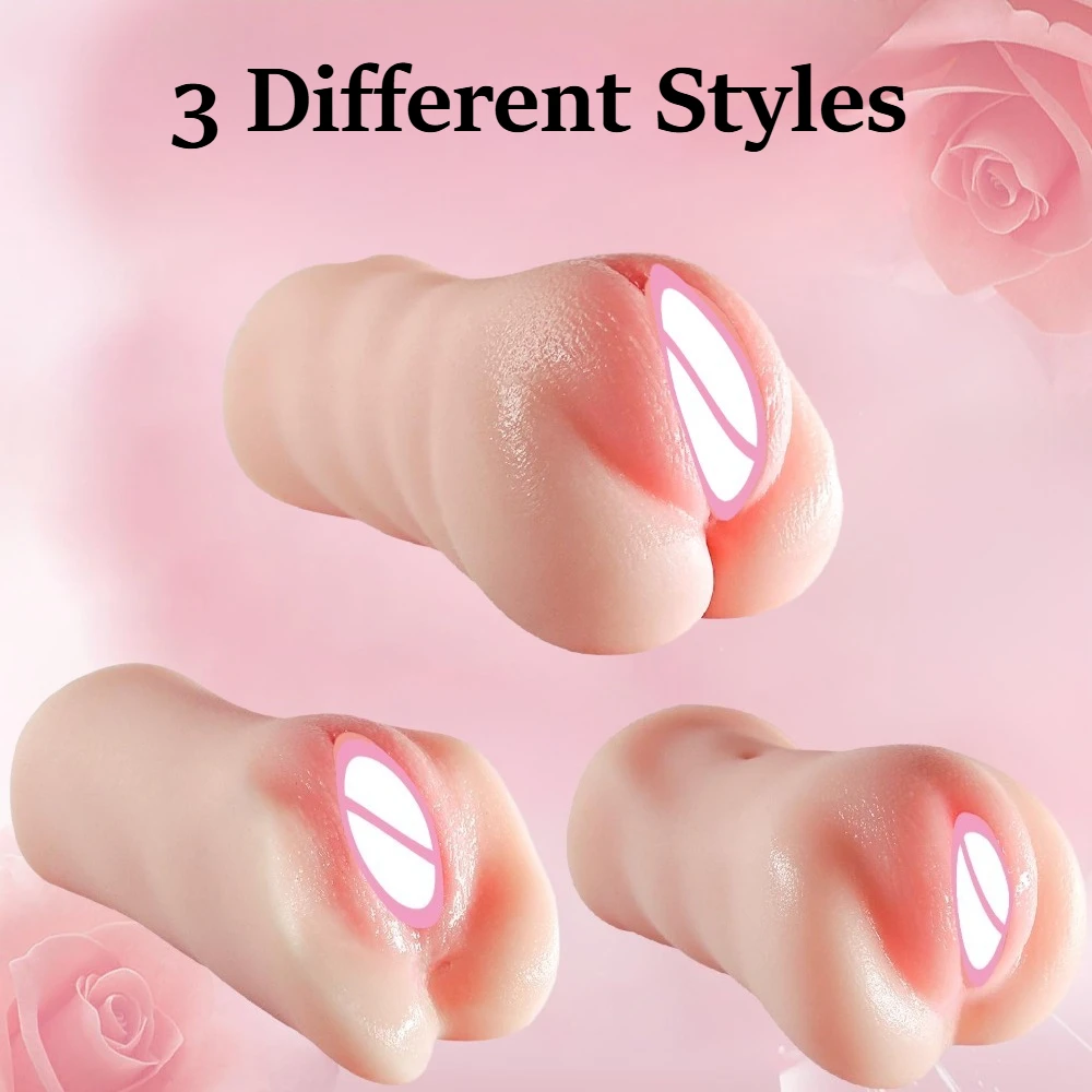 Portable Masturbation Cup 3D Artificial Vagina Pussy Male Masturbator Silicone Pocket Pussy Male Stroker Adult Sex Toys for Men view 2