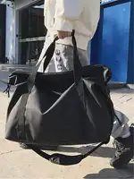 Bolsa de viaje de mano, bolsa deportiva y de fitness de gran capacidad, bolsa de equipaje de almacenamiento ligera, bolsa de viaje tipo bandolera de un hombro