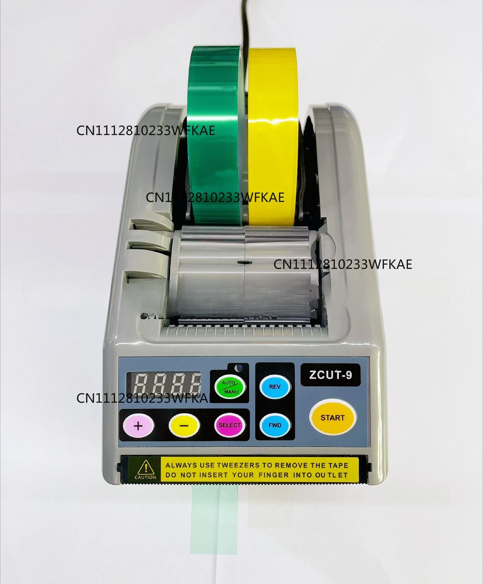 ZCUT-9 Automatic Adhesive Paper Machine Tape Cutting Machine Double Sided Adhesive Acetic Acid Protective Film
