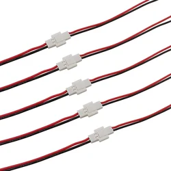 5-50Pcs MX 2.0MM 2 Pin Wire Cable Plug Connector Male and Female Battery Charging Cables 2P Aerial Docking 15CM 26AWG