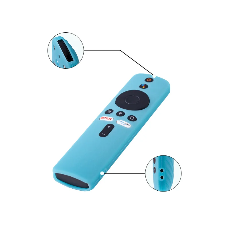 Luminous Case For Xiaomi Box S Remote Control Cover Silicone Soft Shockproof Protector Shell For Mi TV Stick 1080P