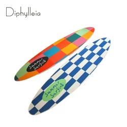 Diphylleia 2024 Trend Summer Surfing Throw Rugs Novelty Design Checkerboard Surfboard Carpet Sports Mat For Living Room Bedside