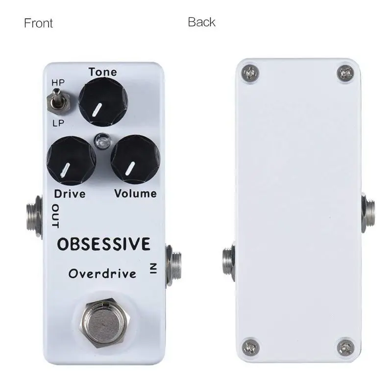 Imagem -05 - Mosky Obsessivo Acionamento Compulsivo Ocd Overdrive Pedal de Efeito Guitarra & True Bypass