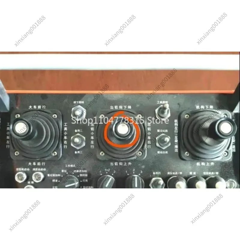 For HBC Industrial Remote Proportional Joystick Head Secondary Push Button Switch For Overhead Crane Tunnel Assembly Machine