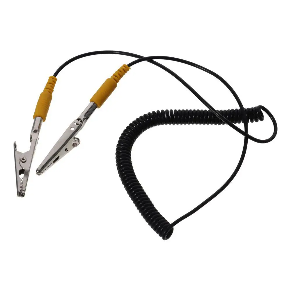 Durable PU,Metal Anti-Static ESD Grounding Cable 2mm 180cm / 71