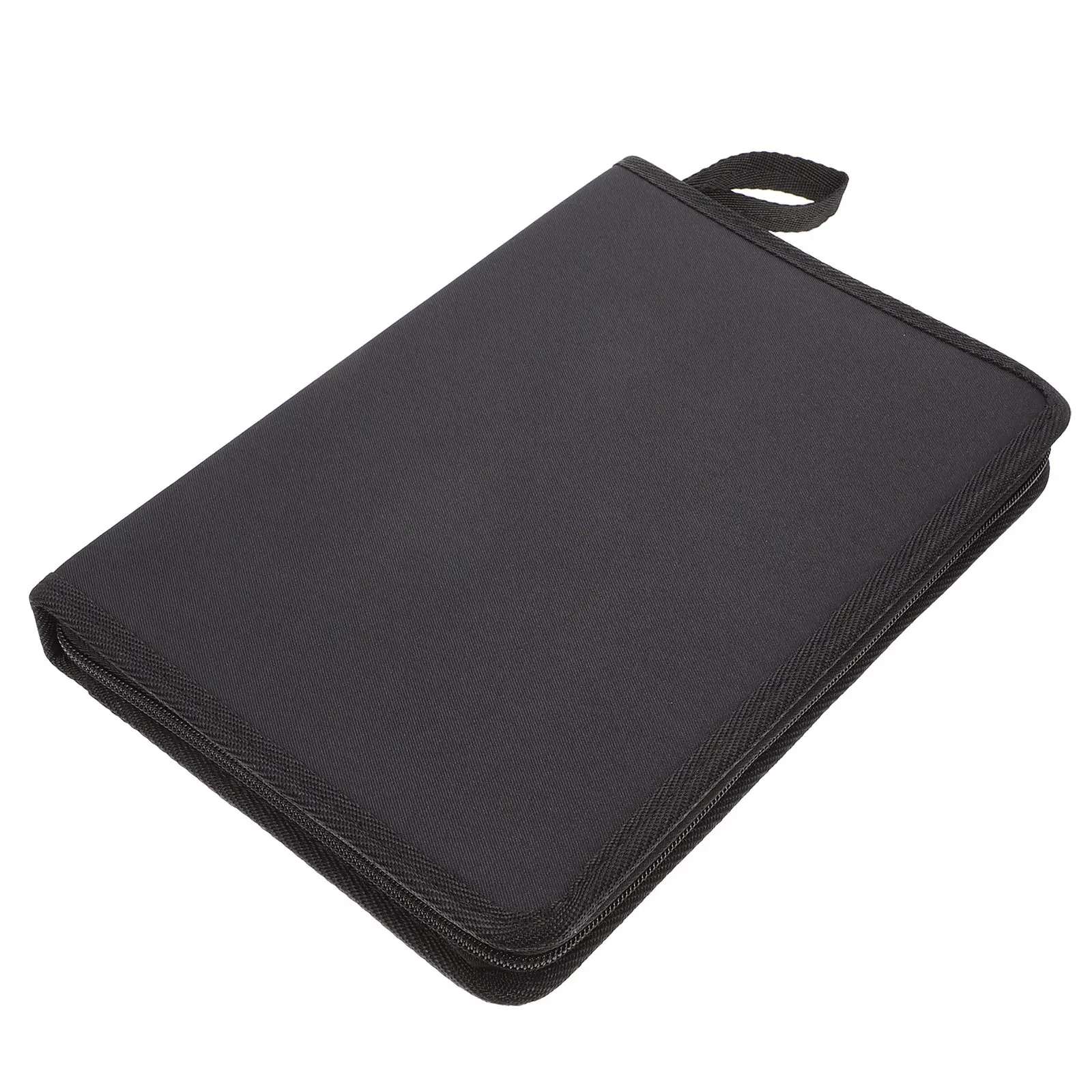 

1 шт. холщовый пенал-органайзер для канцелярии, складной, большой вместимости, на молнии, легкий, портативный, для студентов и рисования