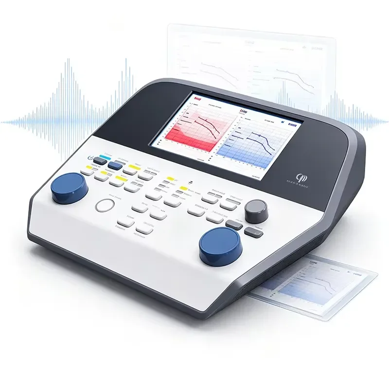 Pure Tone Diagnostic Impedance Clinical Audiometer Hearing Test Instrument Class II Model QA700 CN Foreign Trade