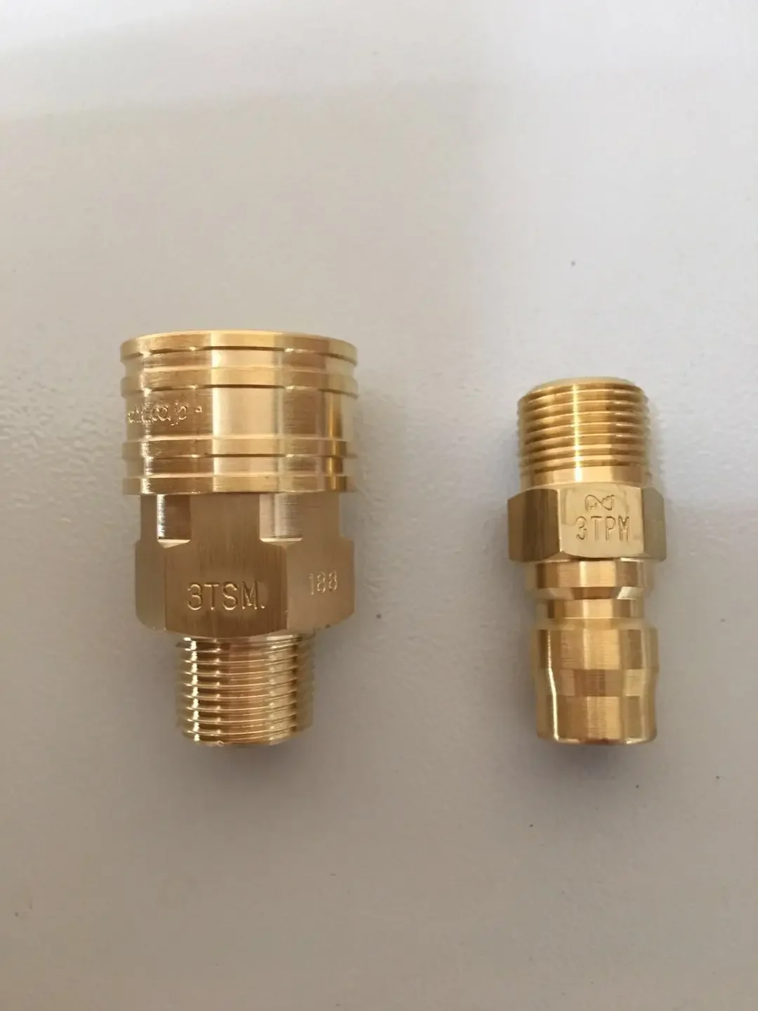 Connector 123468TPF-TSF-TPH--TSH-TPM-TSM BS Brass Die Connector