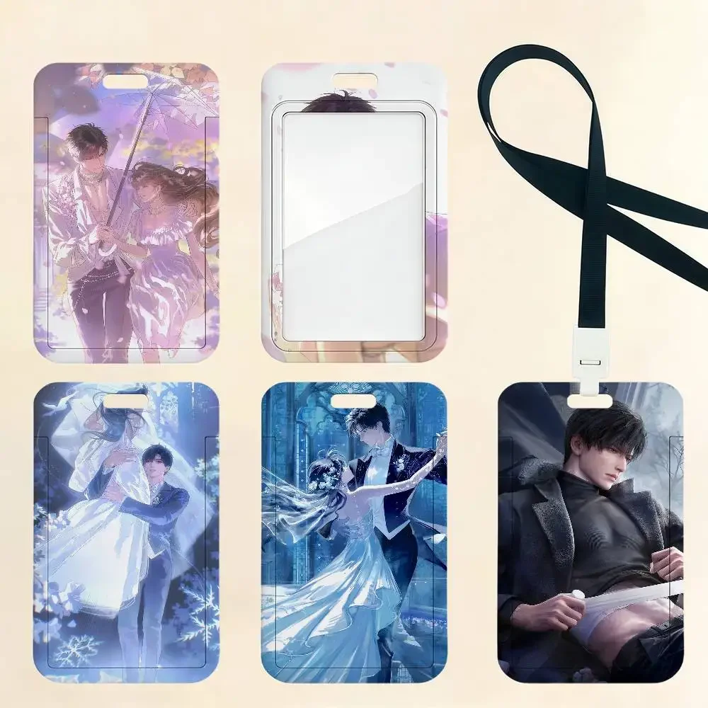 Li Shen Zayne Love And Deepspace Card Holder Cardcase Bank Credit Student ID Subway Work Permit Badge Holder Door Card
