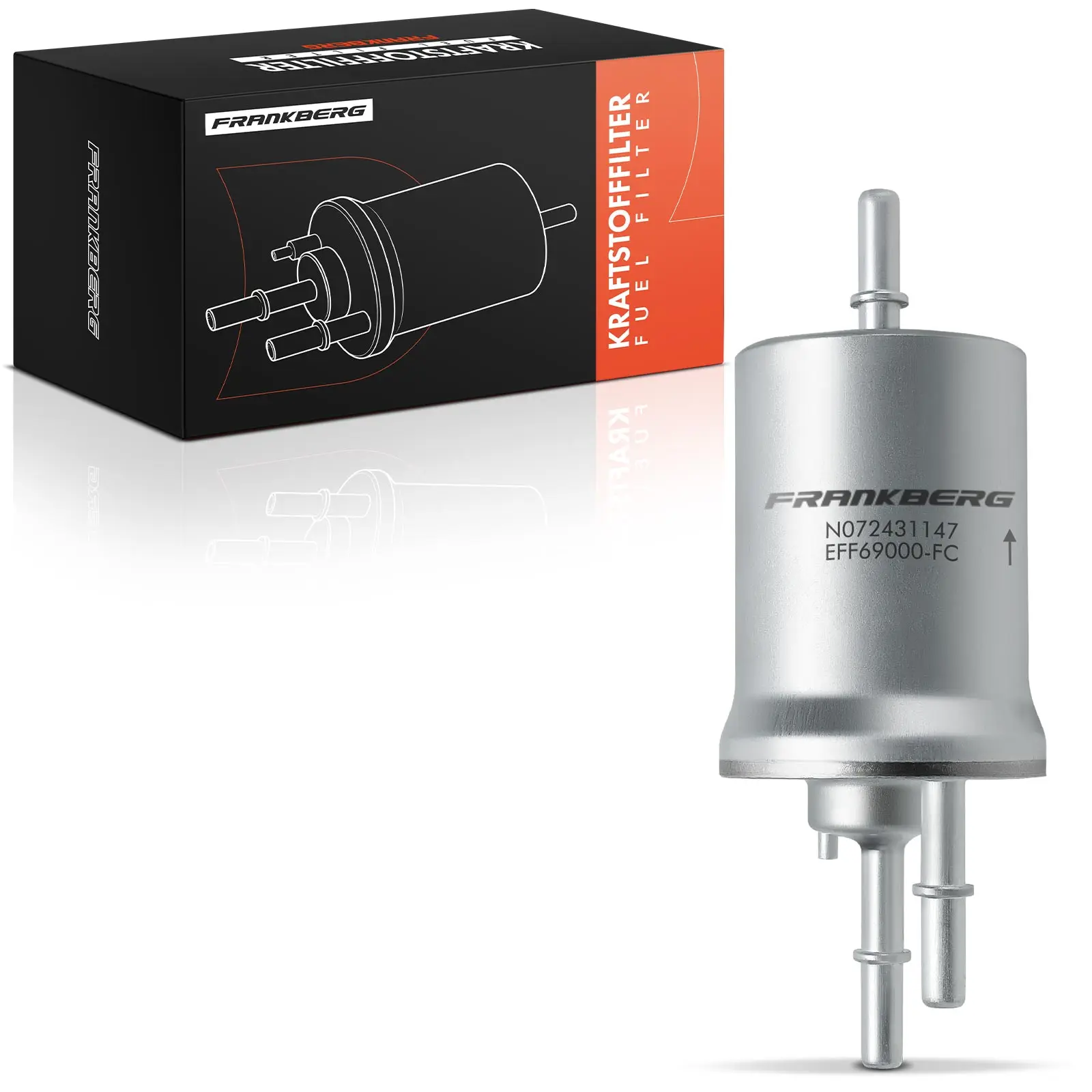 Filtro Carburante Frankberg 1x per VW Golf Polo Audi A3 TT Seat Altea Skoda Fabia 0450905959 WK69 1K0201051B 1K0201051K