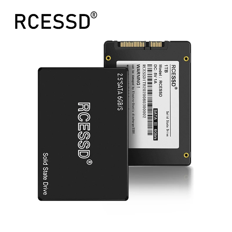 RCE SSD Hard Disk Drive Sata3 128GB 256GB 512GB 1TB 2TB 4TB 2.5 Ssd Hdd Internal Solid State Drive For Desktop PC Laptop