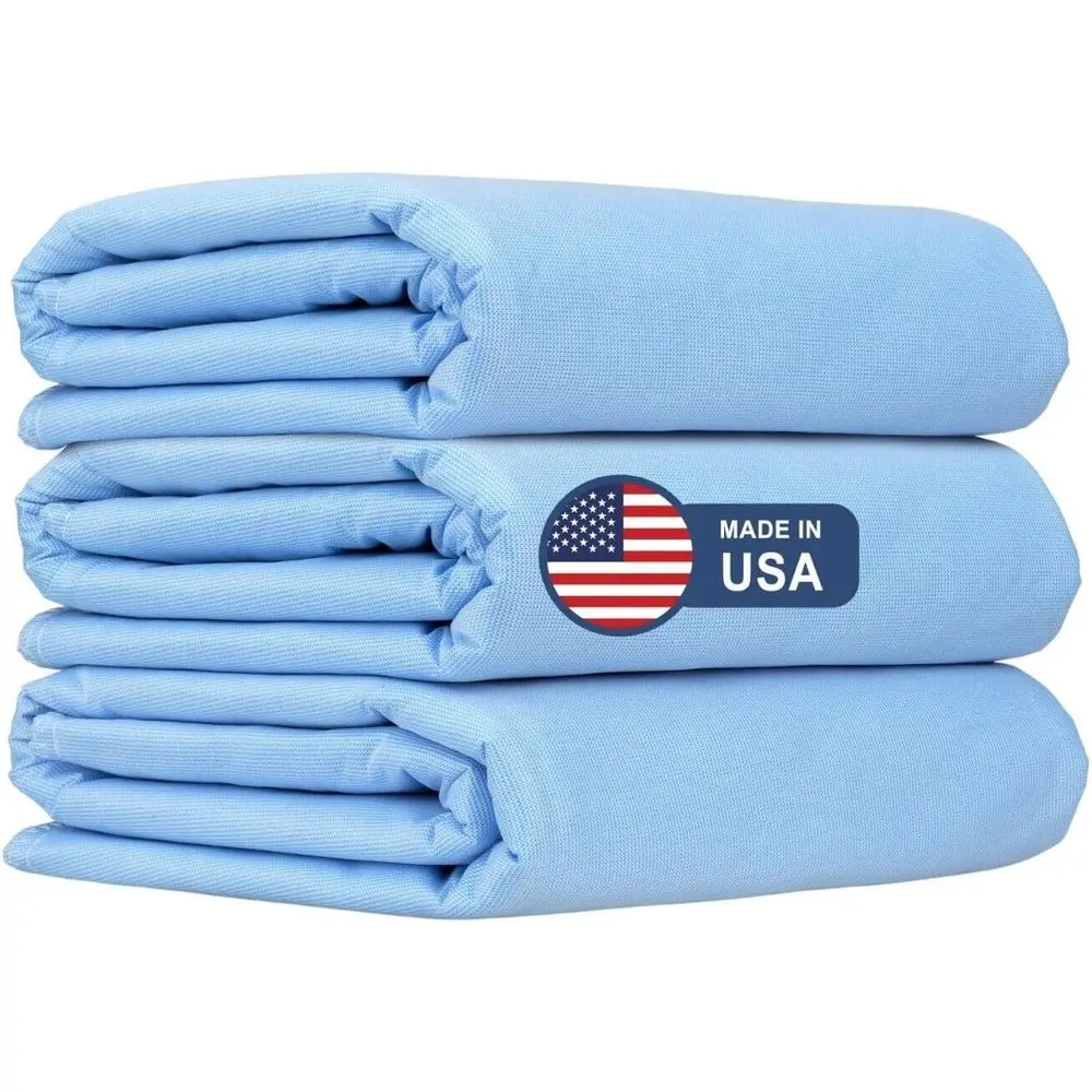 

Многоразовые впитывающие подкладки XL 36x54 дюймов, водонепроницаемые, для защиты от недержания [3 шт.] – Большие подкладки с 4-слойной защитой