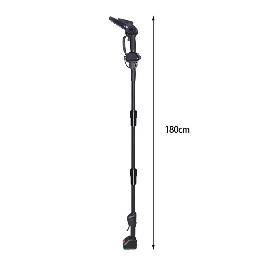 1Set High Branch Saw, Rechargeable High Power Motor Cordless Electric Pole Chainsaw, Detachable Telescopic Pole Garden Equipment - view 6