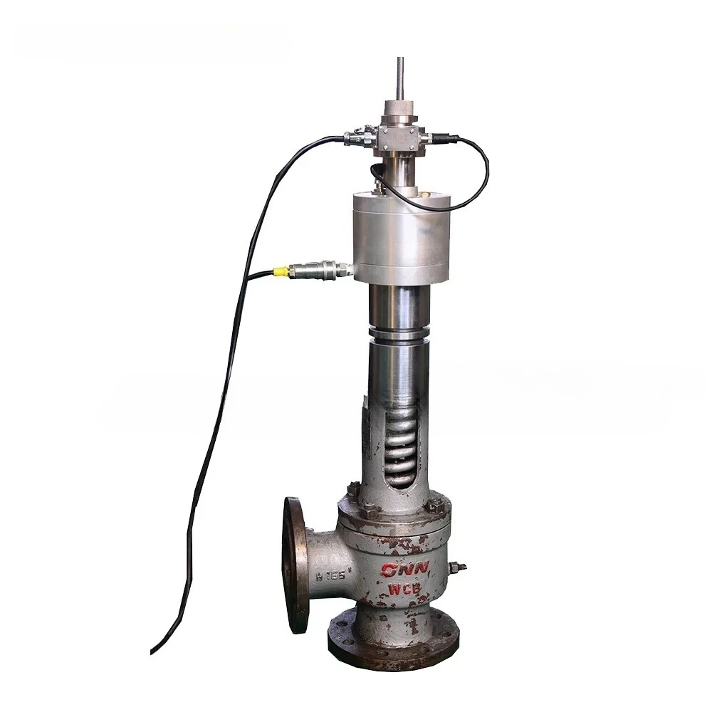 10 Ton Lifting Force Online Safety Valve Calibration  equipment Safety Valve test machine Portable