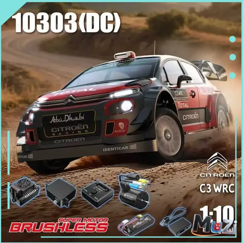 2025 جديد في المخزون Hyper Go MJX 10303 1/10 4WD RC Car 70KM/H فرش RC سباق السيارات التحكم عن بعد سيارات على الطرق الوعرة شاحنة اللعب