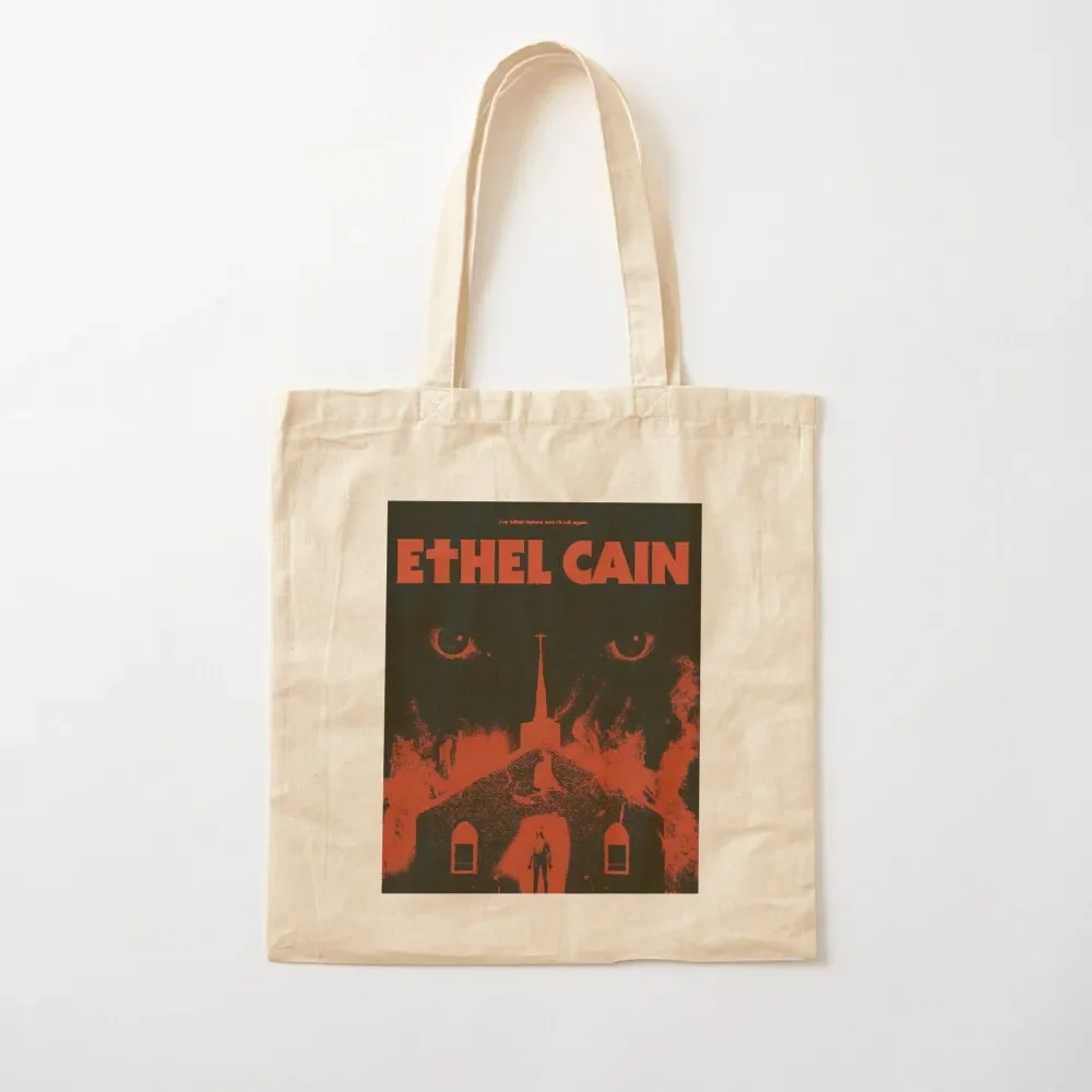 Ethel Cain Tote Bag حقيبة يد للمتسوقين حقيبة قماش مخصصة أكياس التوصيل المجاني للمتسوقين #2