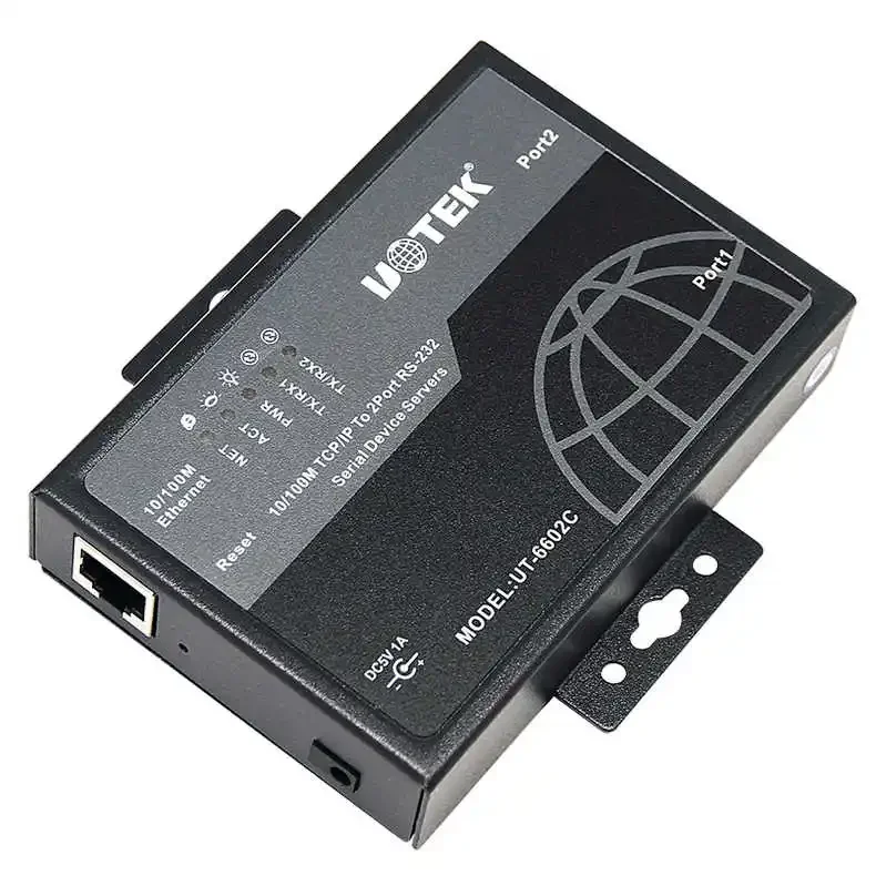 Utai UT-6602C Other Protocols for Mutual Conversion of 10/100M TIP/IP To 2-port RS232 Serial Server